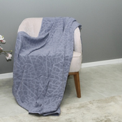 Dekordom frotir prekrivac stone 145x200 - jeans ( 024535 )