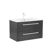 Vario Clam 80 spodnja omarica z umivalnikom antracit-antracit