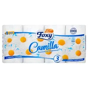 Foxy Toaletni papir Camilla Camomile 8 rolic 3 plasti 1 kos.