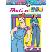 Creative Haven Thats so 90s! Coloring Book