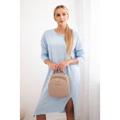 Oversize dress blue