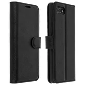 AVIZAR Wallet Folio Cover Video stojalo, zrnat ucinek - ČRNa str. BlackBerry KEY2, (20616187)