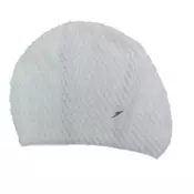 Speedo BUBBLE CAP, kapa za plivanje, bijela