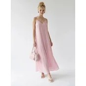 MixRay Obleka Maxi roza