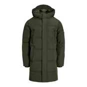 JACK & JONES Zimska jakna JJEBECKS temno zelena