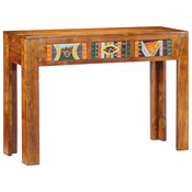 MAISON CHIC konzolna miza - miza ob steni 110x35x75 cm trden akacijev les, (21786515)