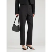 Calvin Klein Hlače iz tkanine LV044F659G Črna Straight Fit