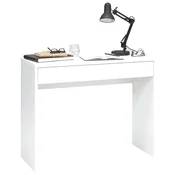 KONZOLNI STOL  100/40/80 cm bijela drvni materijal