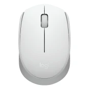 Logitech M171 Miš, 1000 DPI, Bežični, Optički senzor, 3 tastera, Beli