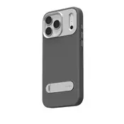 shumee Moshi Kameleon MagSafe - ovitek za iPhone 17 Pro Max s stojalom (polnočno siv)