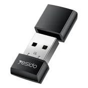 USB WiFi adapter Yesido WP10 s hitrostjo prenosa podatkov 150 MB/s - črn