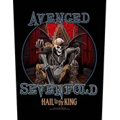 Avenged Sevenfold Hail To The King Našitek za šivanje 36 x 30 cm