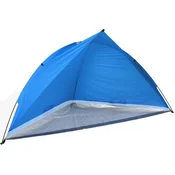 ProGarden Šotor za plažo KO-X61900560 with UV protection 260 x 110 x 110 cm blue