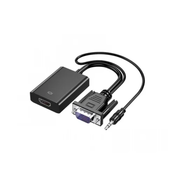 FAST ASIA Adapter-konvertor HDMI na VGA+Micro+Audio crni