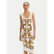 Versace Jeans Couture Vsakodnevna obleka 78HAO9P6 Bela Slim Fit