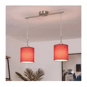 Brilagi - LED lestenec na kablu NUBILA 2xE27/60W/230V rdeča