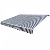 VIDAXL zložljiva tenda z motorjem, 600cm