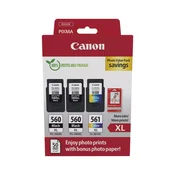 Komplet kartuš Canon 2x PG-560XL in 1x CL-561XL Photo Value Pack/Original