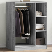 Ormar siva boja hrasta 77x48x102 cm od konstruiranog drva
