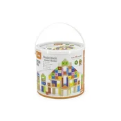 Viga Toys Leseni bloki črke in številke 100pcs