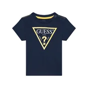 Guess Majica N73I55 K8HM0 Mornarsko modra Regular Fit