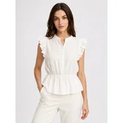 MixRay Bluza Blusen off-bela