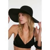 Trendyol Womens Black Straw Hat