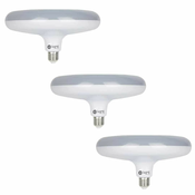 3x LED žarnica - sijalka E27 UFO 15W 1200 lm nevtralno bela 4000K