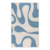 Modra pralna preproga 160x230 cm Blue Latte – Mila Home