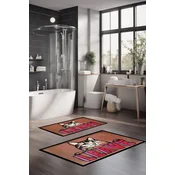 Lessentiel Maison Set prostirki za kupatilo CT-5295, 2 Komada, Šarena