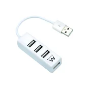 NEW USB Hub Ewent EW1122 Bela 3600 W