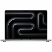 Notebook Apple MacBook Pro 14 Retina, M3 Octa-core, 8GB RAM, 1TB SSD, Apple 10-core Graphics, INT KB, Silver Z1AA000KT