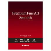 Papir CANON FA-SM1; A4/fine art smooth/310 gsm/25 listov