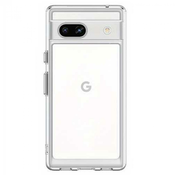 Silikonska futrola s ojacanim rubovima za Google Pixel 9 Pro - Prozirna KP30963