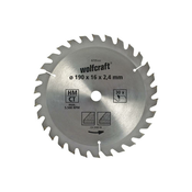 WOLFCRAFT Kružna testera za rucne cirkulare, HM, 190mm 6735000