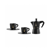 BIALETTI Kafetiera SET MOKA + SKODELICE - Za 3 skodelice