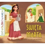 Sw. Marta - kolorowanka