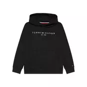 Tommy Hilfiger Jopa Essential Hoody KS0KS00213 Črna Regular Fit