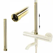 Adapter przedłużajšcy do zestawu wannowo-prysznicowego ZŁOTY 30cm