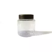 POSODA PET PROZORNA 340ml, 300kos S POKROVOM