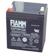 Fiamm svinčen akumulator 12FGH23 • 12V 5Ah • AGM|VRLA • DXŠXV: 90x70x101 | Faston 6.3