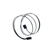 Silverstone Prikljucni kabel za tvrde diskove [1x SATA utikac 7pol. - 1x SATA utikac 7pol.] 0.50 m crn