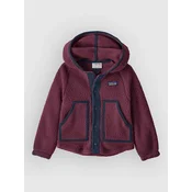 Patagonia Retro Pile Kids Jacket berry fig