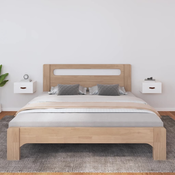 vidaXL Stenska nočna omarica 2 kosa bela 40x29,5x22 cm