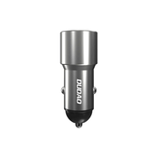 NEW USB USB-C PD QC avtomobilski polnilec 22,5 W sive barve