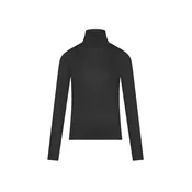 Deha LUREX RIBBED TURTLENECK, puli ž., črna D52193