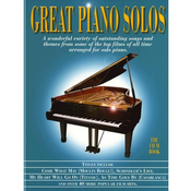 GREAT piano SOLOS-BLUE BOOK THE FILM BOOK