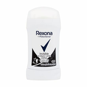 Rexona MotionSense Invisible Black + White 48h antiperspirant deodorant v stiku 40 ml za ženske