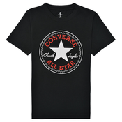 Converse Majice s kratkimi rokavi CORE CHUCK PATCH TEE Črna