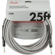 Fender Professional Series White Tweed 7,5 m Ravni - Ravni Instrument kabel (Kao novo)